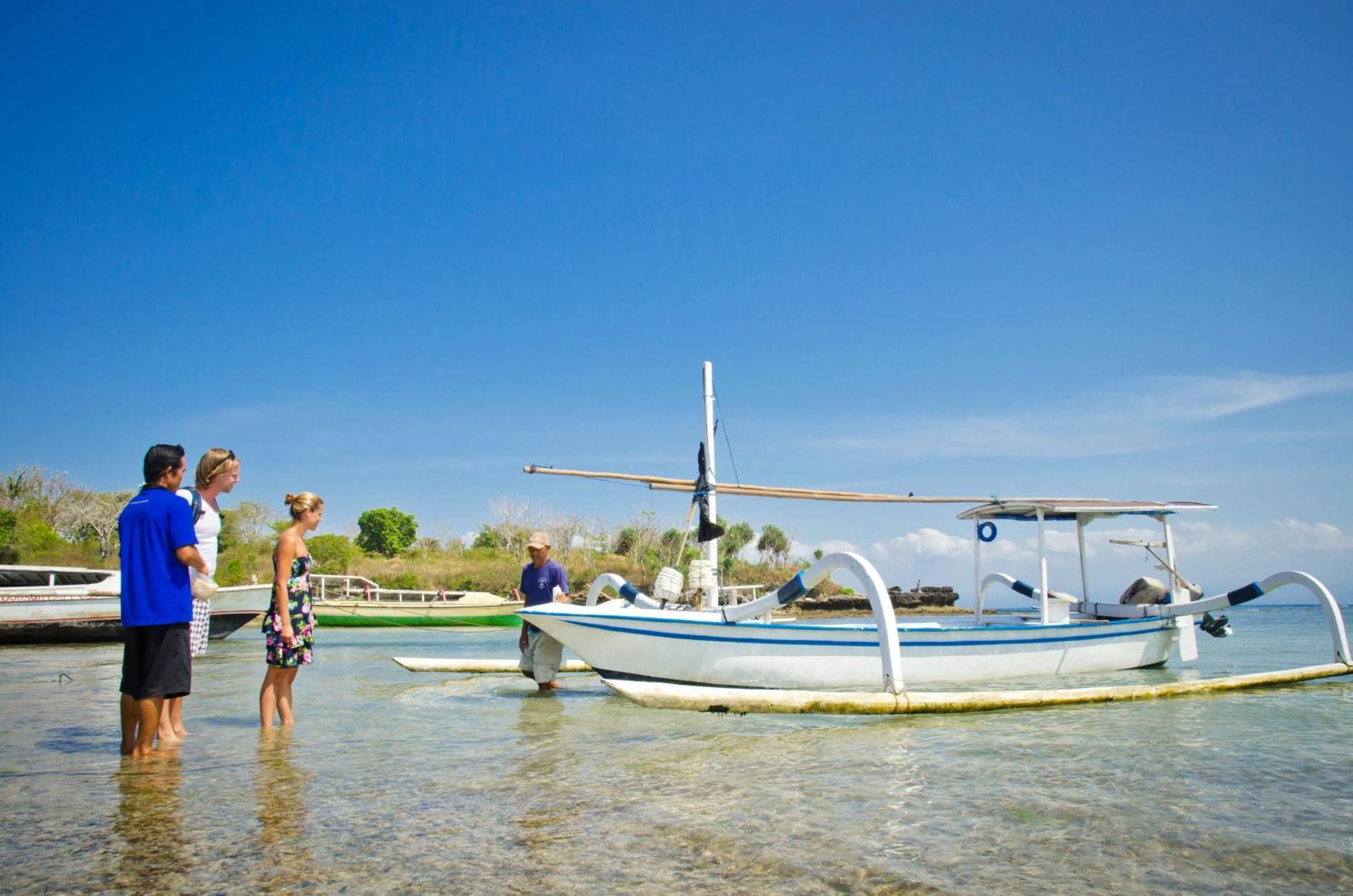 Bay Shore Huts نوسا ليمبونغان المظهر الخارجي الصورة